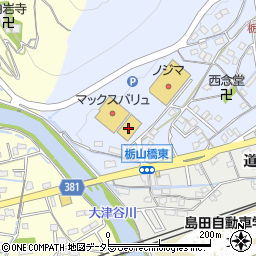 西松屋サークス島田店周辺の地図