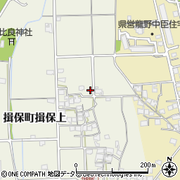 兵庫県たつの市揖保町揖保上98-2周辺の地図