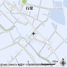 兵庫県加古川市志方町行常77周辺の地図