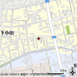 静岡県焼津市下小田530周辺の地図