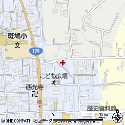 兵庫県揖保郡太子町鵤1286周辺の地図