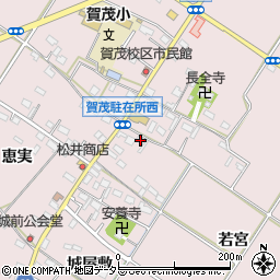愛知県豊橋市賀茂町代官屋敷43周辺の地図
