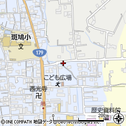 兵庫県揖保郡太子町鵤1286-8周辺の地図