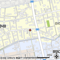 静岡県焼津市下小田525-9周辺の地図