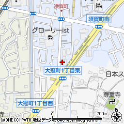 須賀町マンション周辺の地図