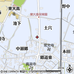 愛知県知多郡武豊町東大高土穴66周辺の地図