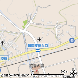 静岡県磐田市下野部678周辺の地図