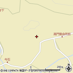 広島県庄原市高門町244周辺の地図