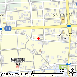 静岡県焼津市下小田708周辺の地図