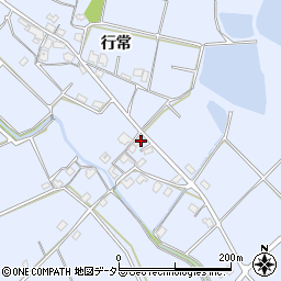 兵庫県加古川市志方町行常79周辺の地図