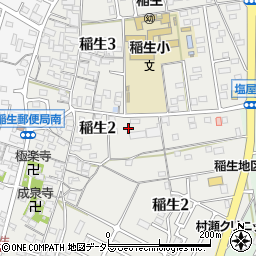 三重県鈴鹿市稲生周辺の地図