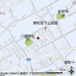 静岡県島田市東町382-4周辺の地図