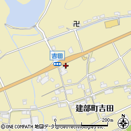 竹枝簡易郵便局周辺の地図