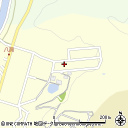 兵庫県相生市若狭野町八洞374周辺の地図