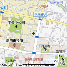 中澤錻力店周辺の地図