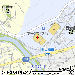 マックスバリュ島田阿知ケ谷店周辺の地図