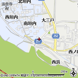 京都府城陽市枇杷庄大三戸5-6周辺の地図