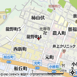兵庫県姫路市龍野町周辺の地図