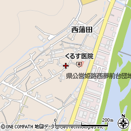 兵庫県姫路市広畑区西蒲田54周辺の地図