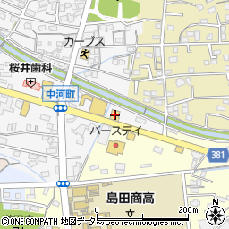和食さと島田店周辺の地図