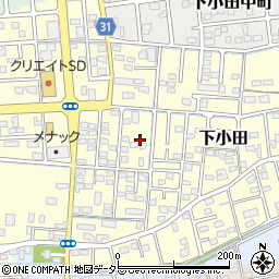 静岡県焼津市下小田611-1周辺の地図