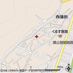兵庫県姫路市広畑区西蒲田45周辺の地図