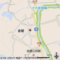 兵庫県三木市細川町金屋306周辺の地図