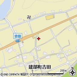 岡山県岡山市北区建部町吉田1022周辺の地図