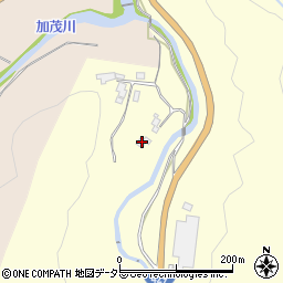 岡山県加賀郡吉備中央町上加茂1668周辺の地図