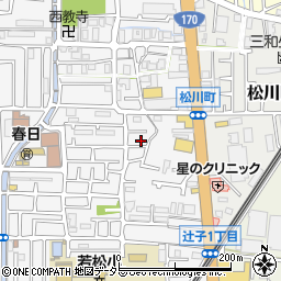 大阪府高槻市春日町17周辺の地図