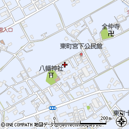 静岡県島田市東町382-3周辺の地図