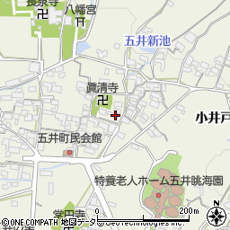 愛知県蒲郡市五井町中郷92周辺の地図