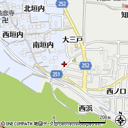 京都府城陽市枇杷庄大三戸5-10周辺の地図
