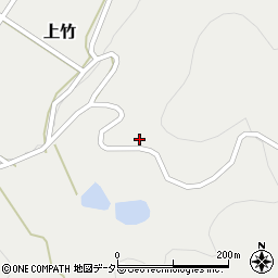 岡山県加賀郡吉備中央町上竹4749周辺の地図