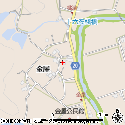 兵庫県三木市細川町金屋302周辺の地図