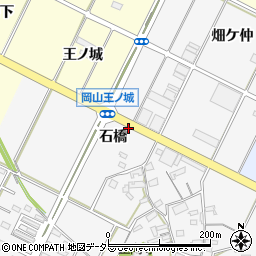 愛知県西尾市吉良町木田石橋周辺の地図