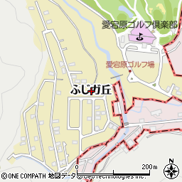 兵庫県宝塚市ふじガ丘周辺の地図