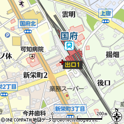 東宝交通株式会社　無線タクシー配車周辺の地図