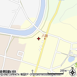 兵庫県相生市若狭野町八洞1周辺の地図