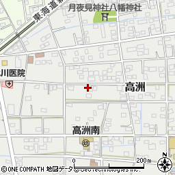静岡県藤枝市高洲57-29周辺の地図