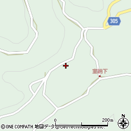 岡山県加賀郡吉備中央町納地1716周辺の地図
