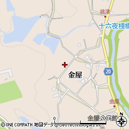兵庫県三木市細川町金屋713周辺の地図