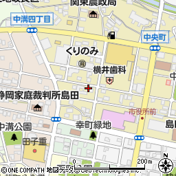ヨコヤマ美容院予約受付周辺の地図