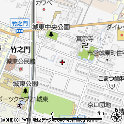 姫路市音楽演劇練習場周辺の地図