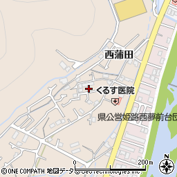 兵庫県姫路市広畑区西蒲田30周辺の地図