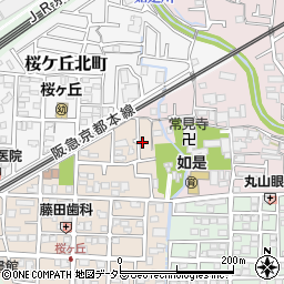 大阪府高槻市桜ケ丘南町18周辺の地図