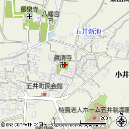 愛知県蒲郡市五井町中郷87周辺の地図