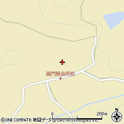 広島県庄原市高門町270周辺の地図
