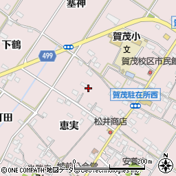 愛知県豊橋市賀茂町代官屋敷16周辺の地図