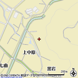 愛知県豊橋市石巻萩平町松葉坂周辺の地図